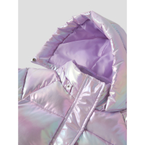 NAME IT Puffer Jakke Malan Foil Phalaenopsis